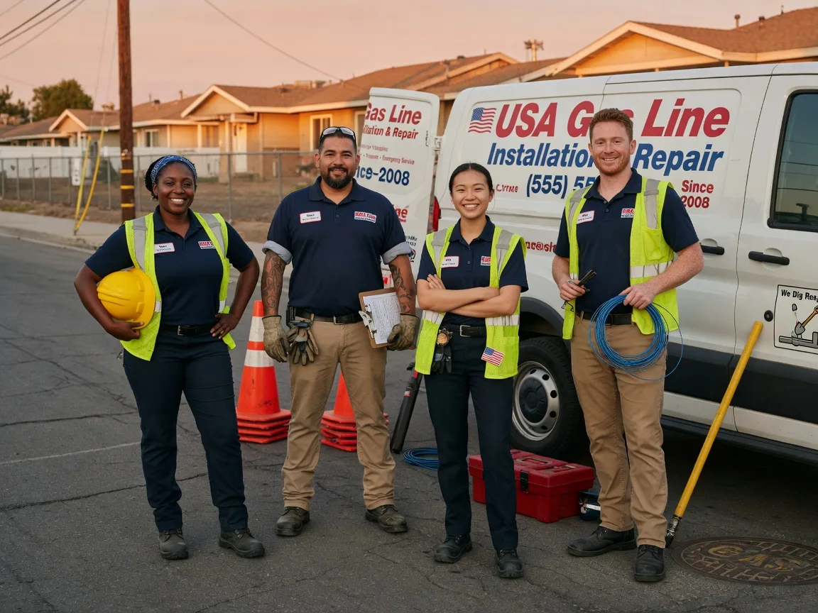 Gas Line Installation company in Faber, VA
